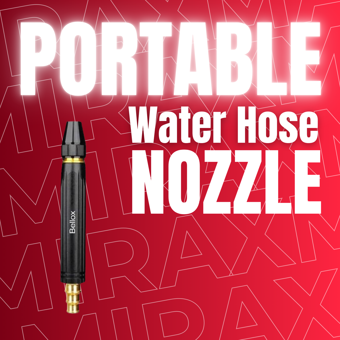 Portable Water Hose Nozzle